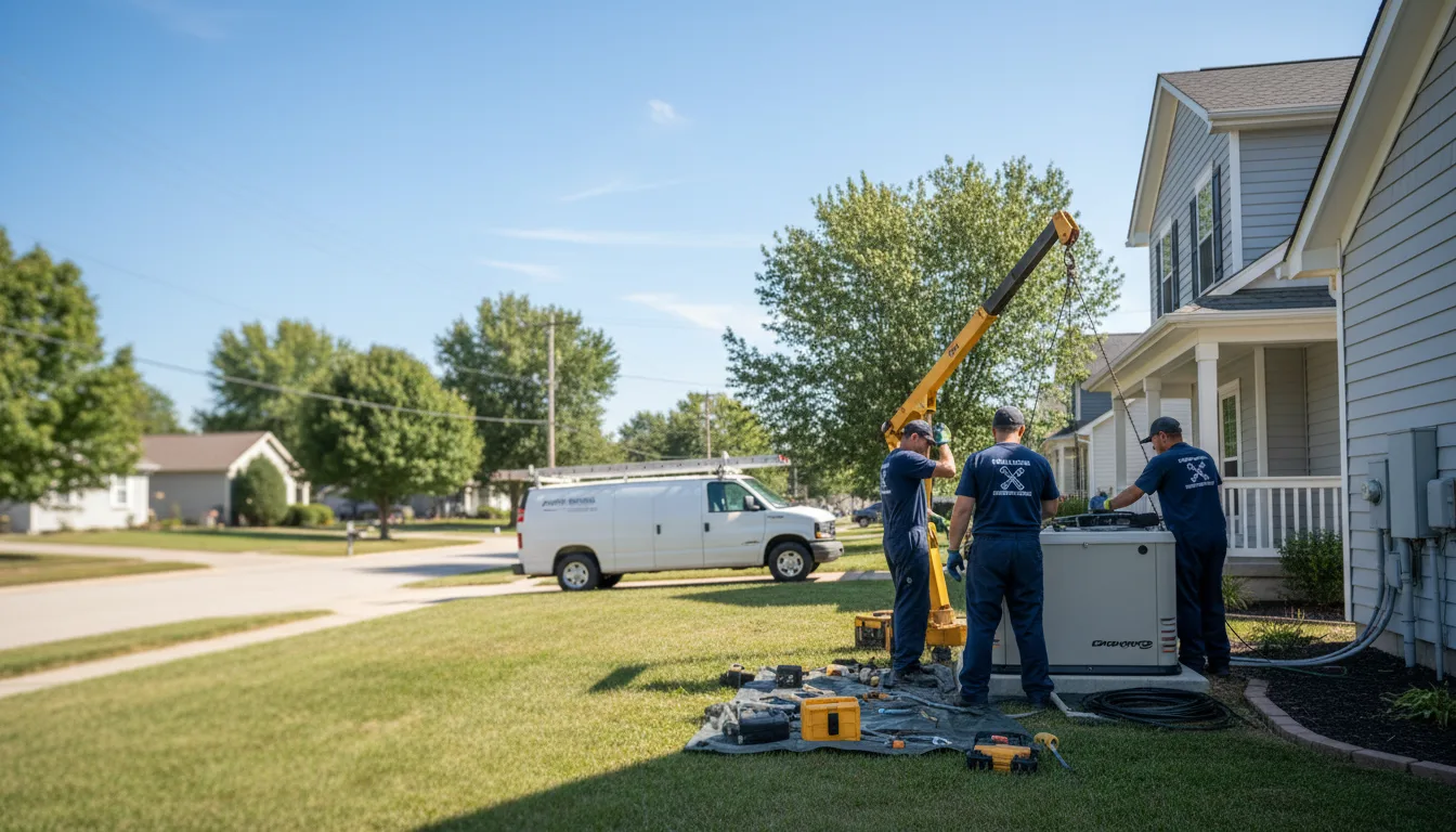 Generator Installation in Frankfort, KS near me